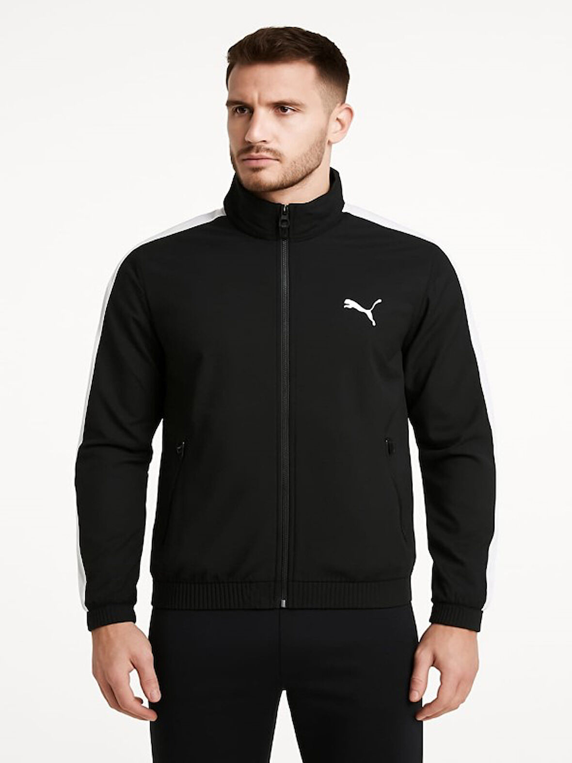 Puma P02020 Erkek Teamgoal All Weather Paraşüt Yağmurluk - Puma - P02020 - Siyah - ST01643-Siyah-L