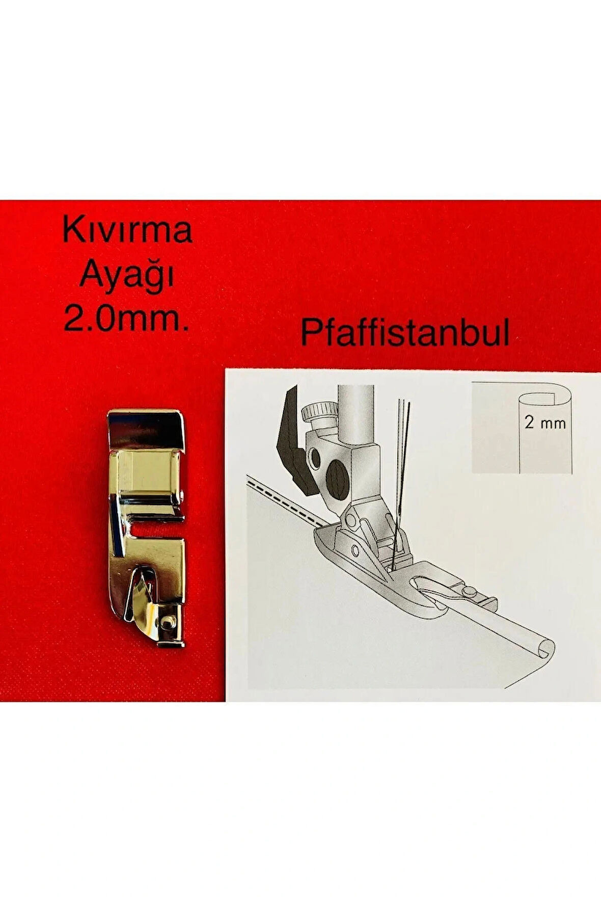Pfaff KIVIRMA AYAK SETİ 3'LÜ