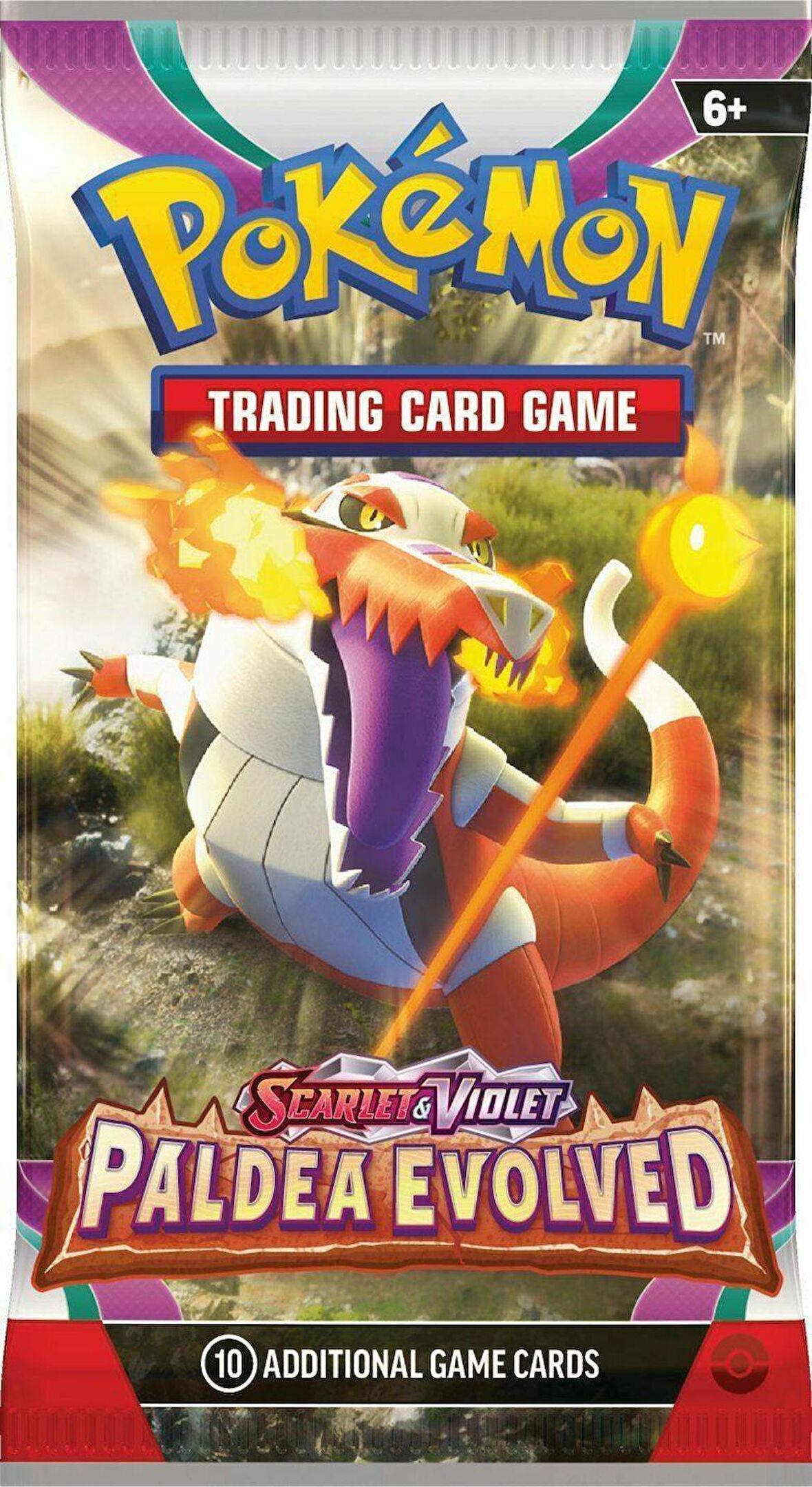 Pokemon Tcg Scarlet & Violet Paldea Evolved Tek Booster Paket