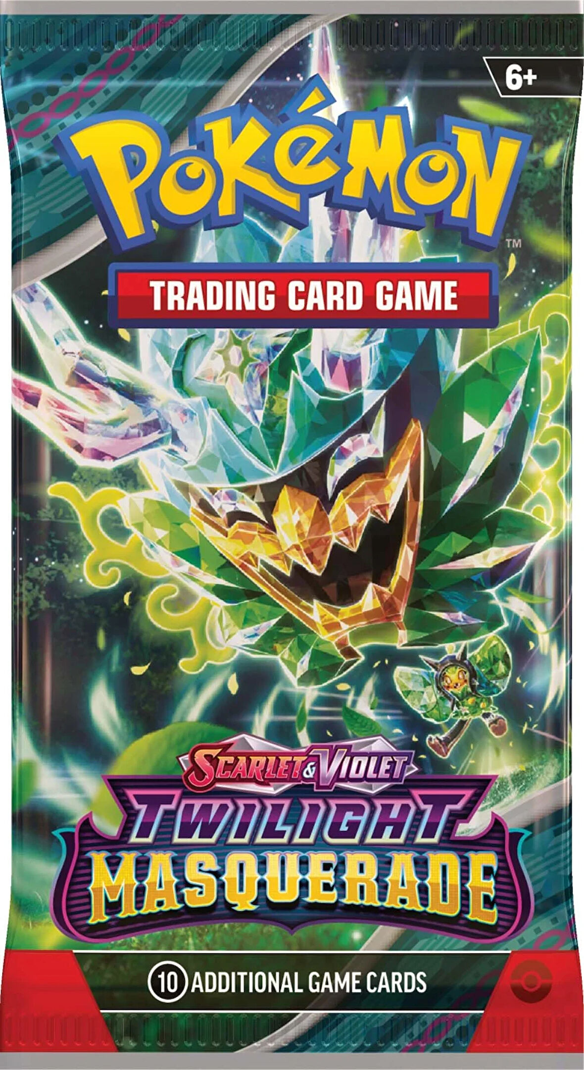 Pokemon Tcg Twilight Masquerade Booster Pack Tek Paket