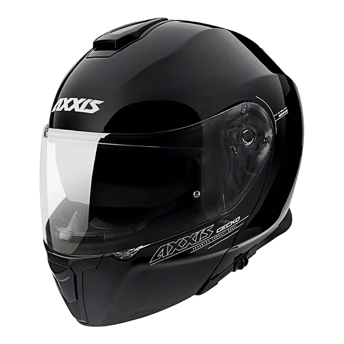 Axxis Çene Açılır Kask Gecko Sv Solıd A1 Mat Siyah 