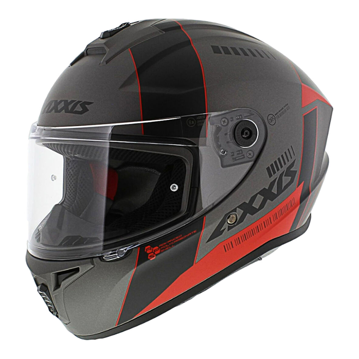 Axxis Kapalı Kask Draken S Mp4 C5 Mat Siyah