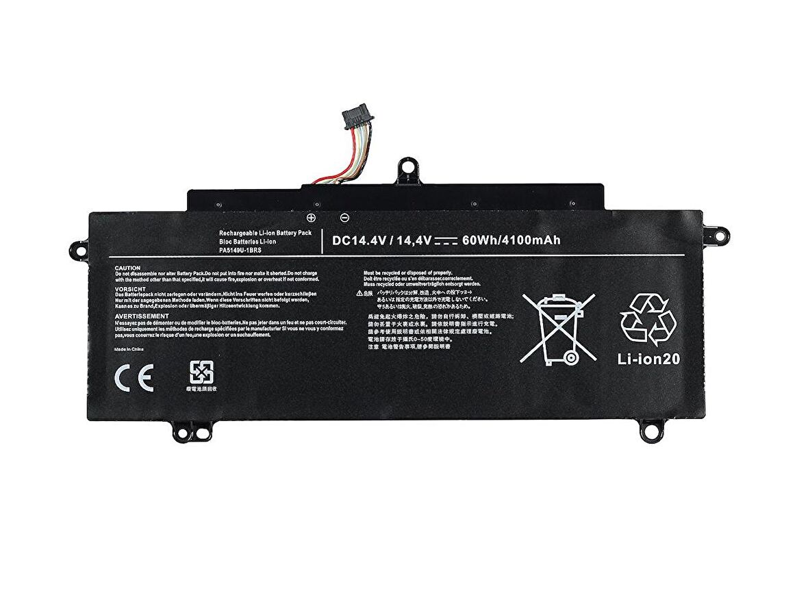 Toshiba Dynabook PA5149U-1BRS Notebook Batarya Laptop Pil