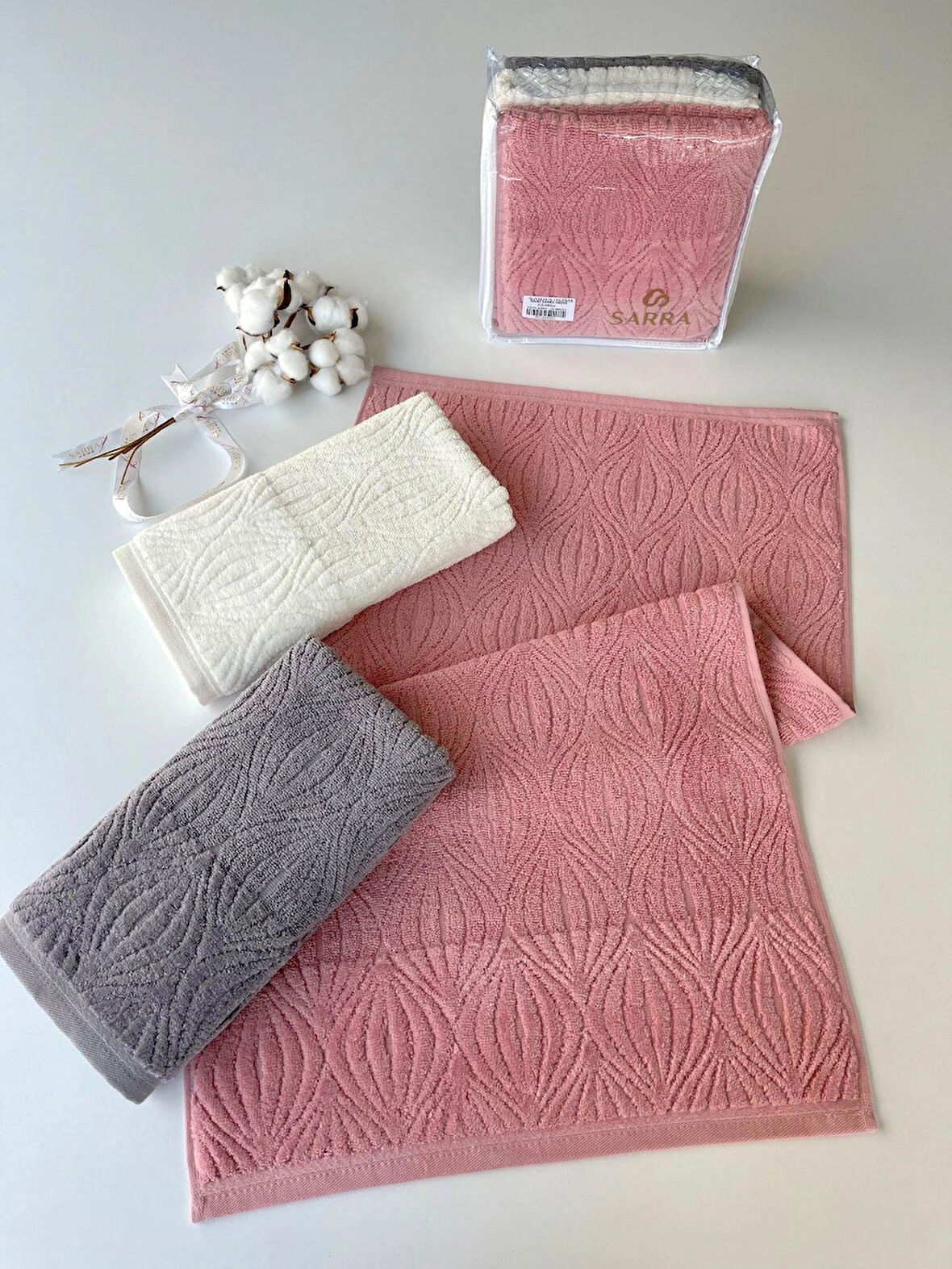 50x90 MİDYE 3'LÜ HAVLU V1