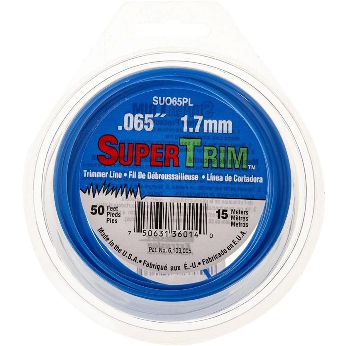 Supertrim Dx221365 Misina 1.7Mm 15 Metre Mavi Yuvarlak