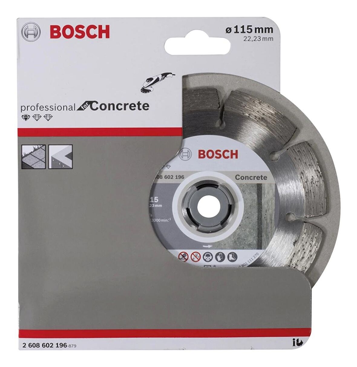 Bosch Standard For Concrete 115 Mm Elmas Kesme Diski - 2608602196