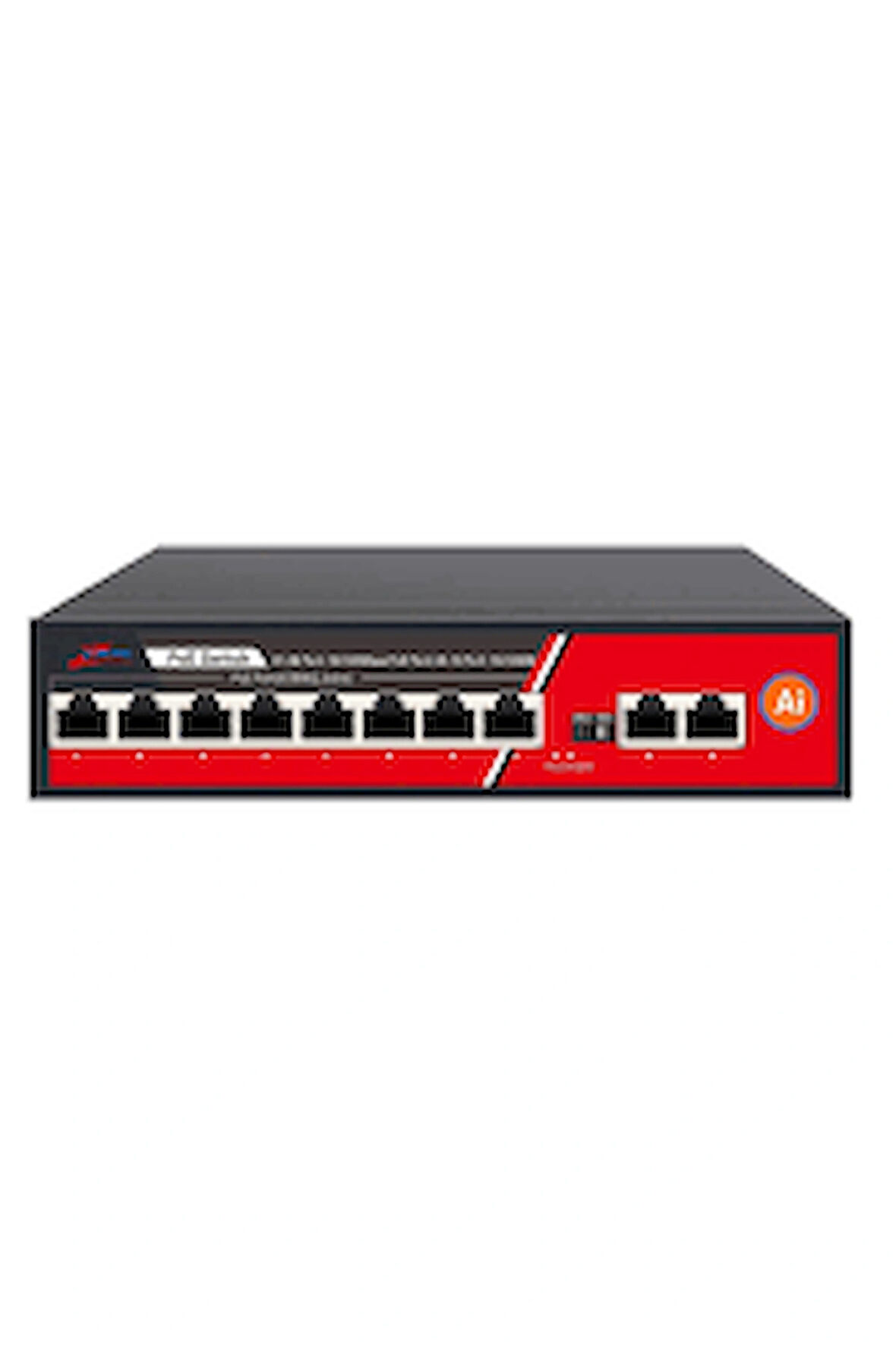  ZTECH 8+2 PORT POE SWİTCH