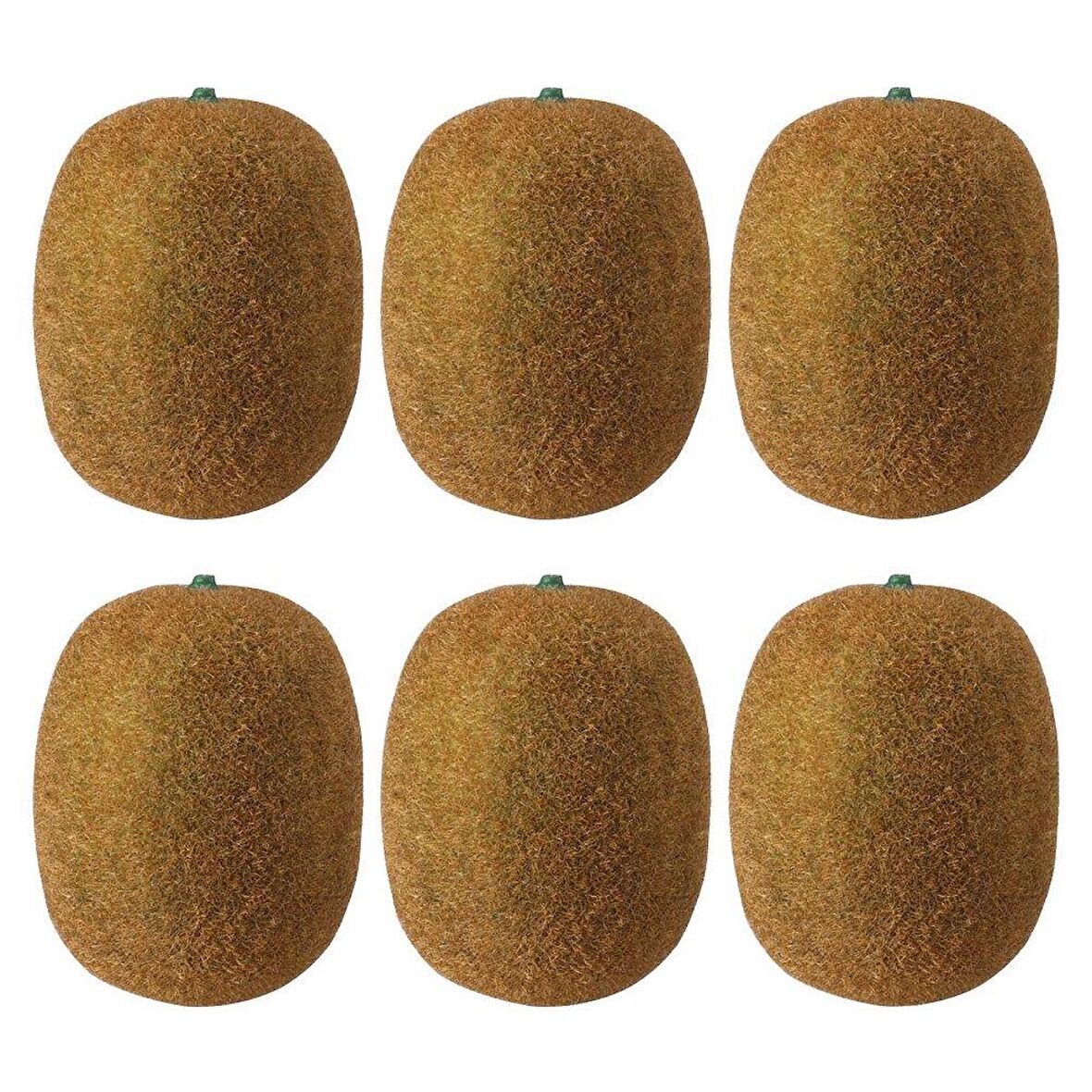 Yapay Meyve Kivi Fake Fruit 6 Lı Paket