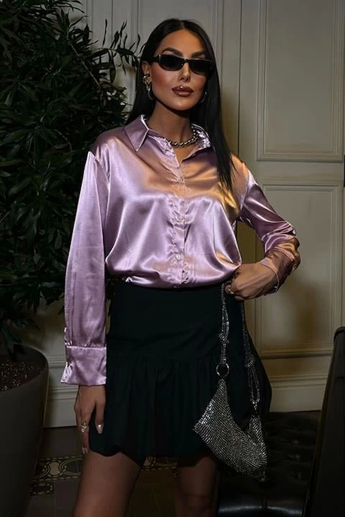 Premium Saten Gömlek 3438