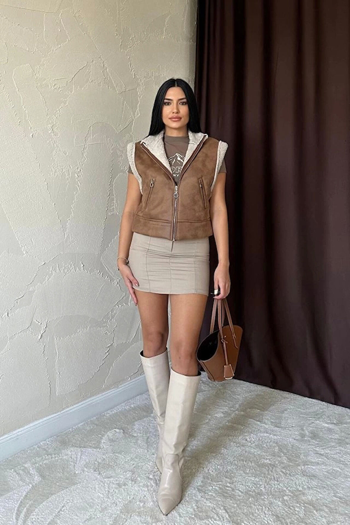 Vizon Cepli Kısa Yelek