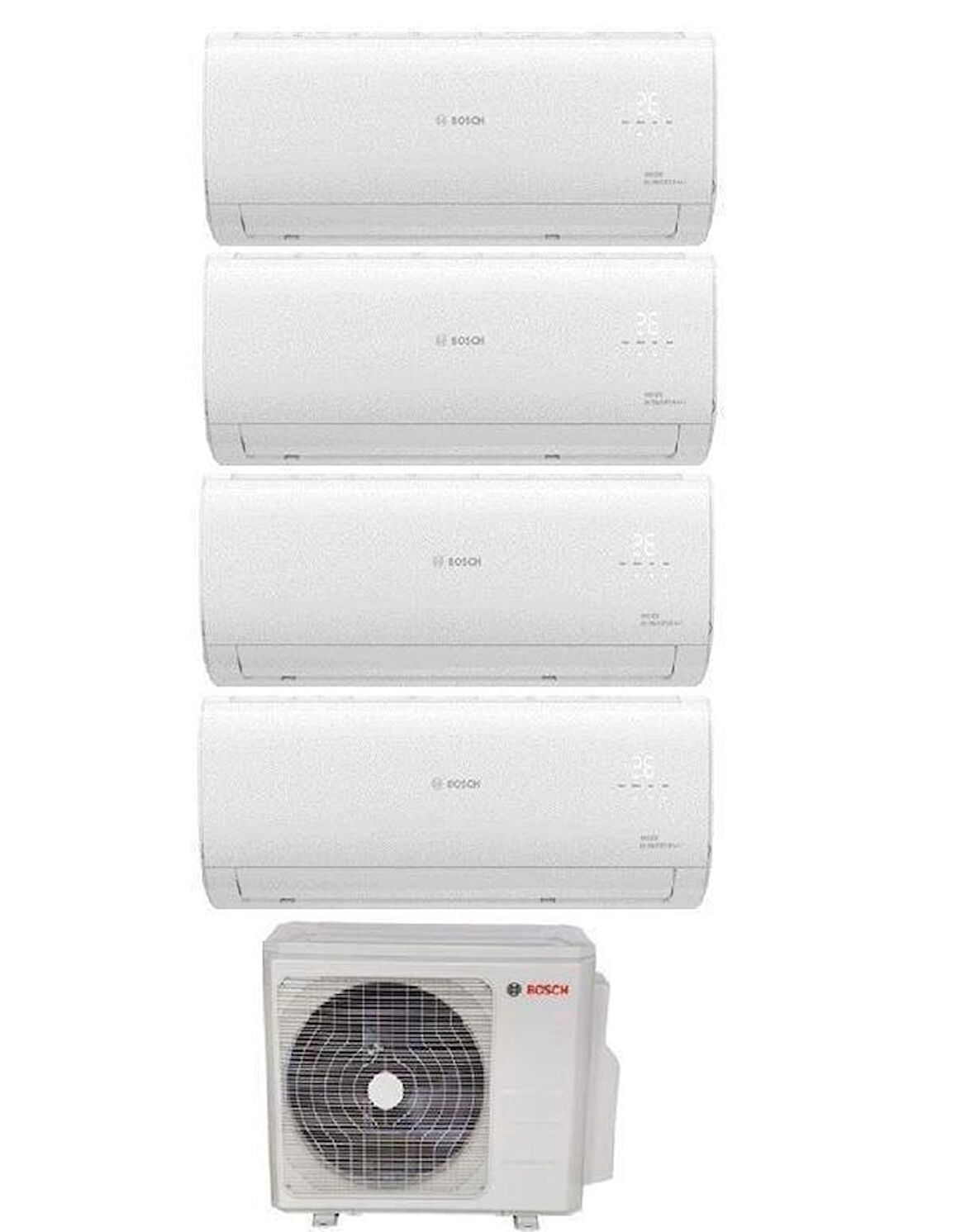 Bosch Multi Split İnverter Klima 42000 Btu 1 Dış + 4 İç Ünite 12000 + 12000 + 12000 + 12000 Btu