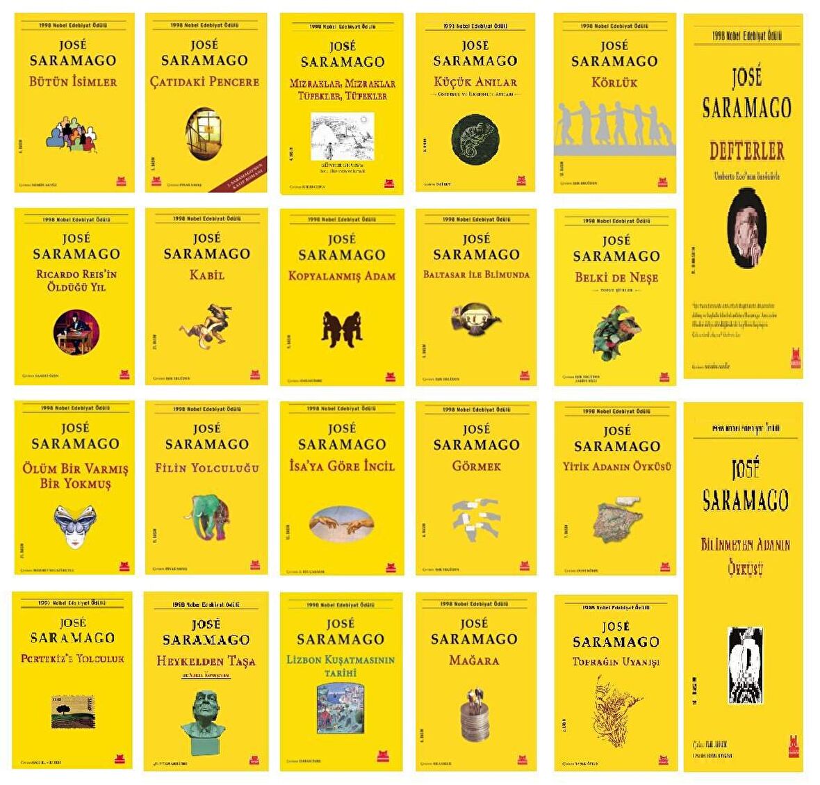 Jose Saramago Seti 22 Kitap 