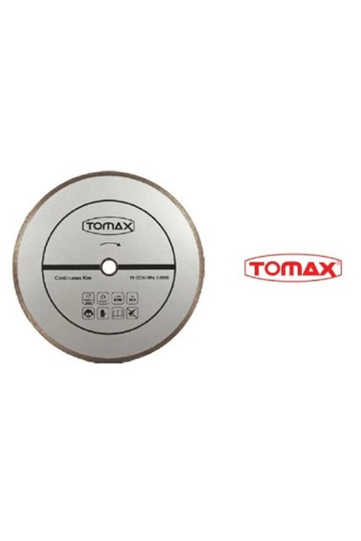 ORJİNAL TOMAX Sürekli Elmas Fayans Kesici Daire Testere 180 X 2.2 X 22 mm