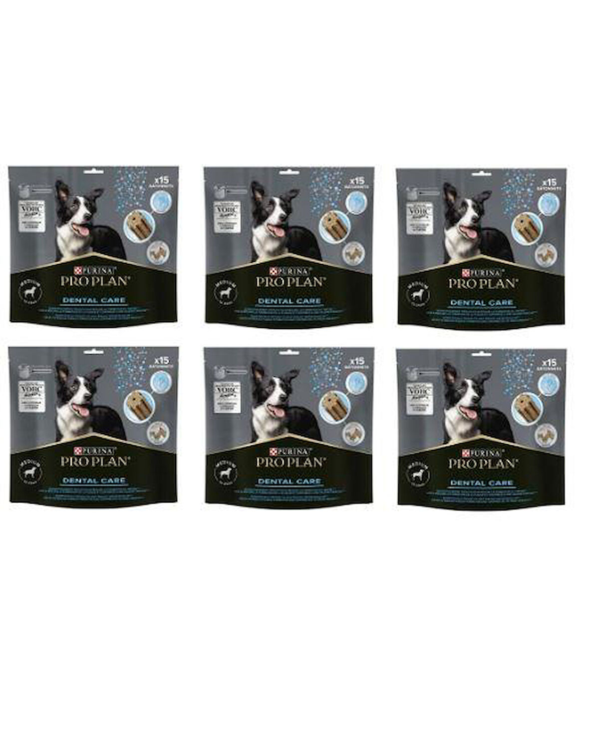 Pro Plan Dental Care Orta Irk Köpek Ödül Maması 345 Gr*6 Adet