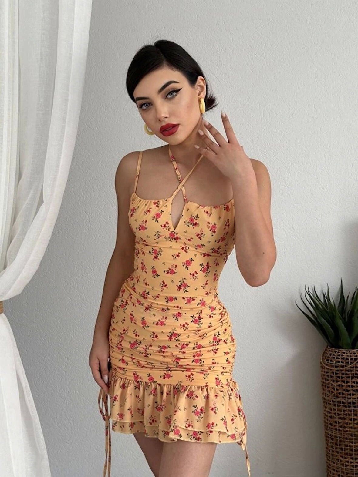 Darcie İp Askılı Elbise