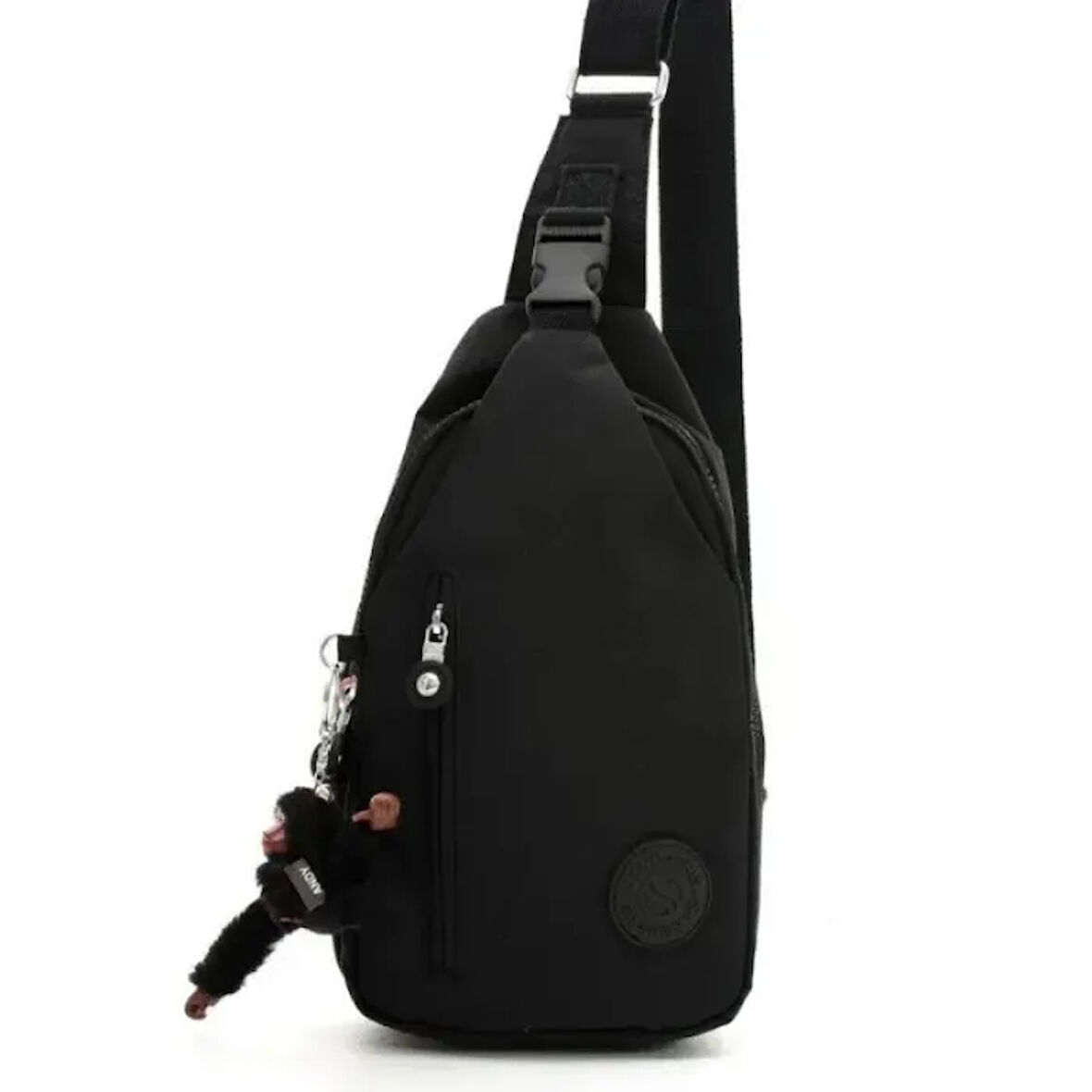 Uretti - Hüseyin 1361 - 5344 Krinkıl Kumaş Suya Dayanıklı Ayarlanabilir Çapraz Askılı Body Bag Unisex Omuz Çantası