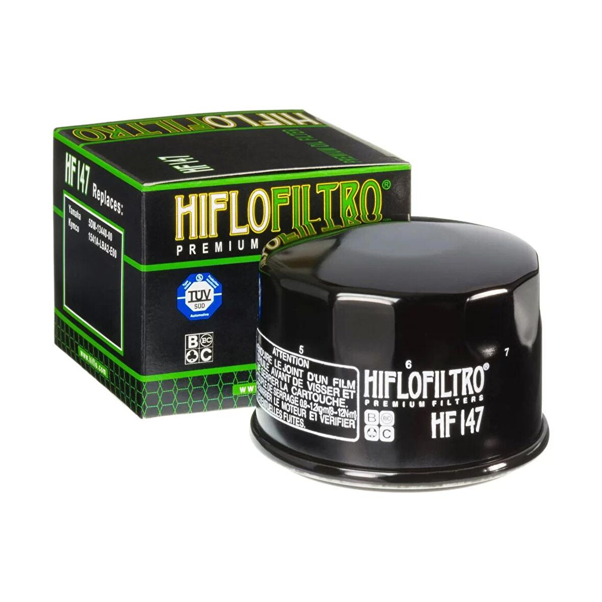 Yamaha (600 FZS Fazer 98-03) Hiflo HF147 Yağ Filtresi
