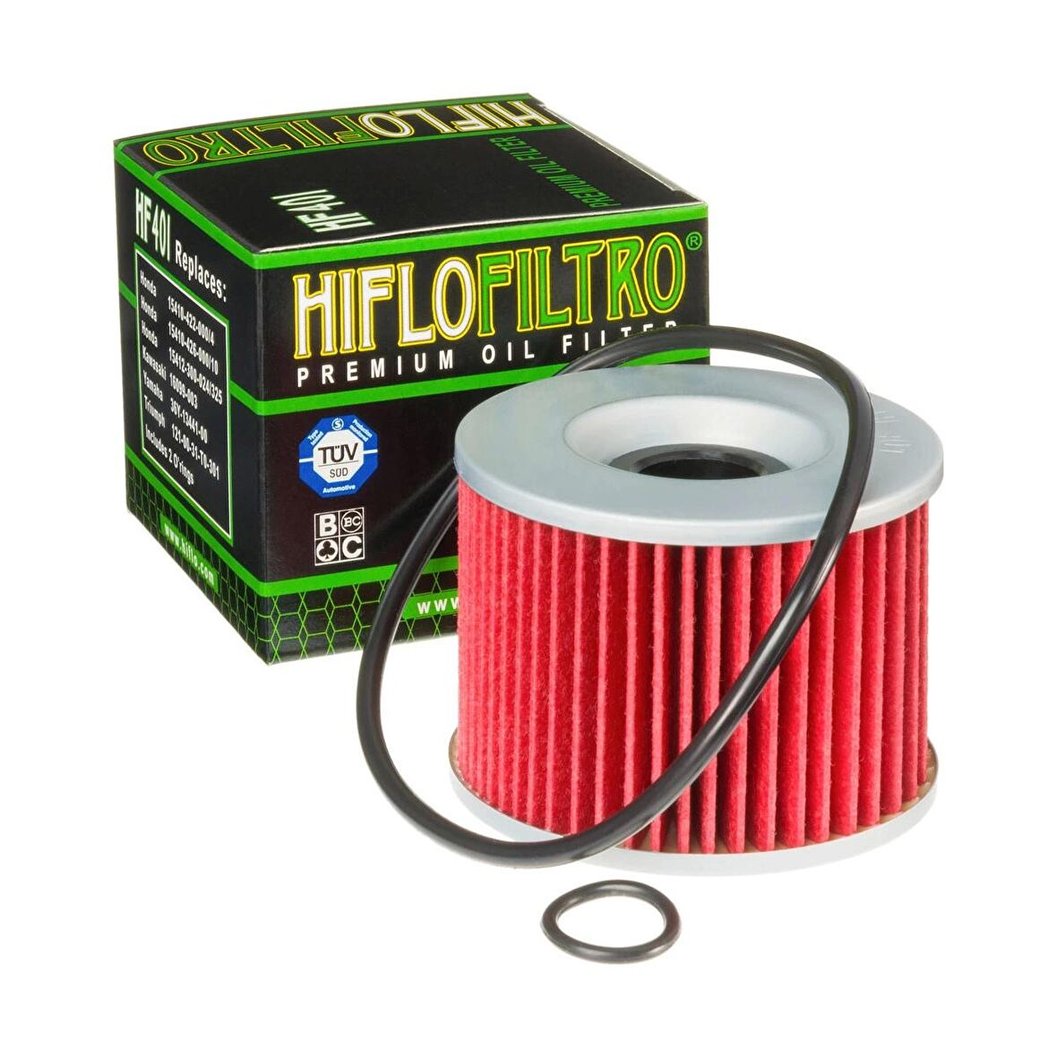 Hiflo HF401 Motosiklet Yağ Filtresi TUV Onaylı