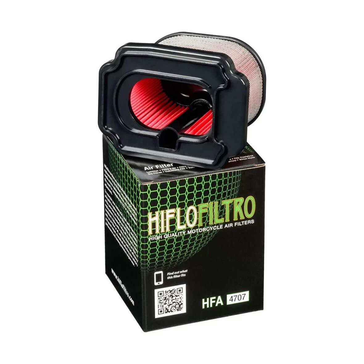 Yamaha (MT 07) (MT 07 Tracer) (XSR 700) (700 XT Tenere) Hiflo HFA4707 Hava Filtresi