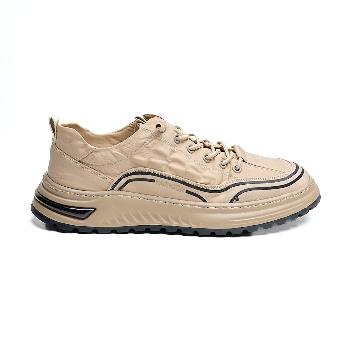 Lastik Bağcıklı Erkek Sneaker 
