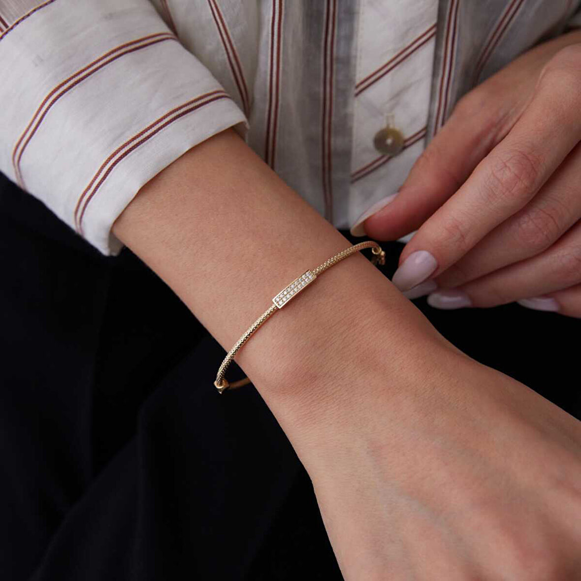 Taşlı Blok Kelepçe