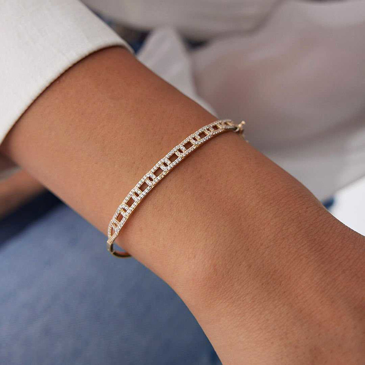 Taşlı Kilit Kelepçe