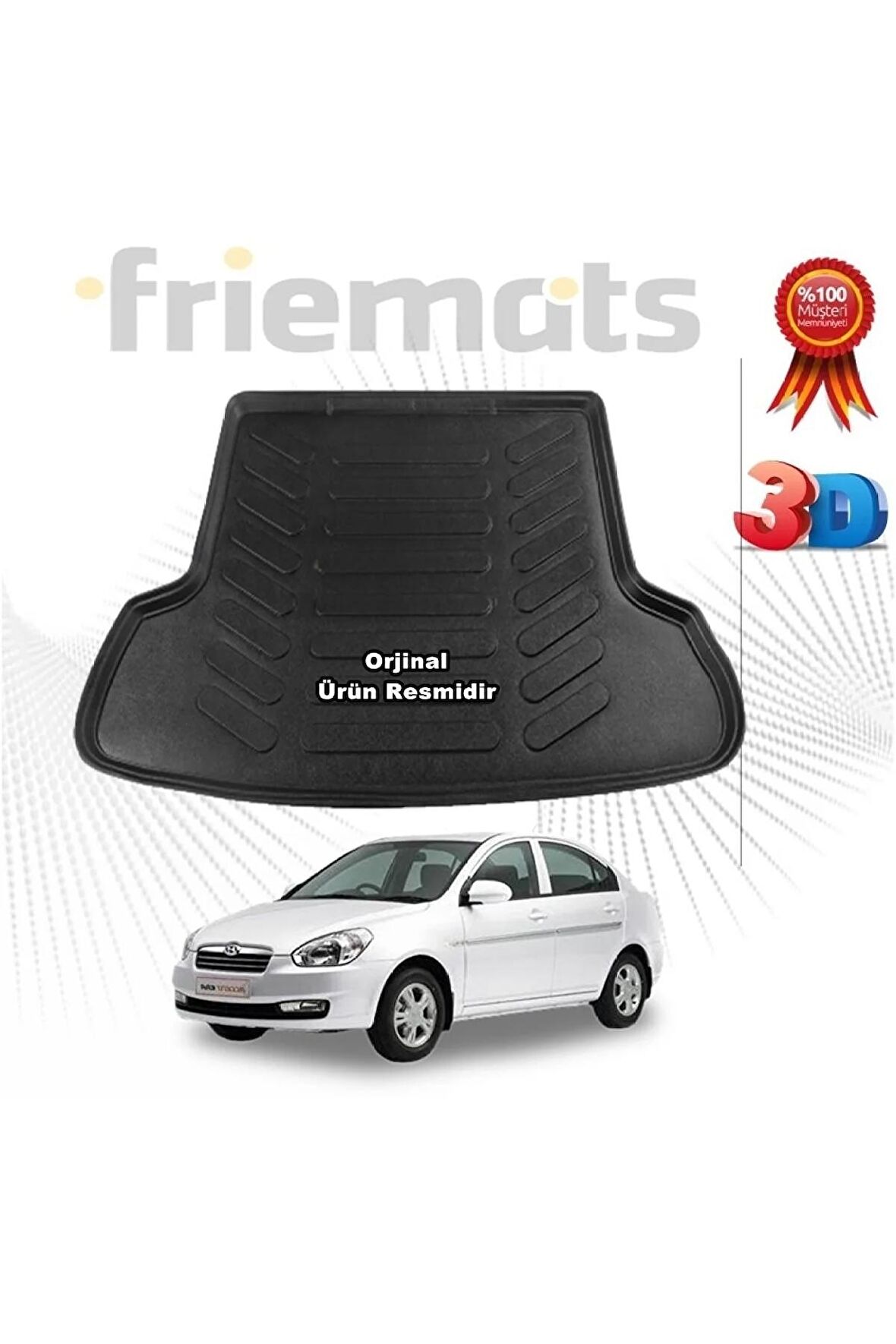 Hyundai Accent Era 3d Bagaj Havuz Paspası 2005-2011 Arası