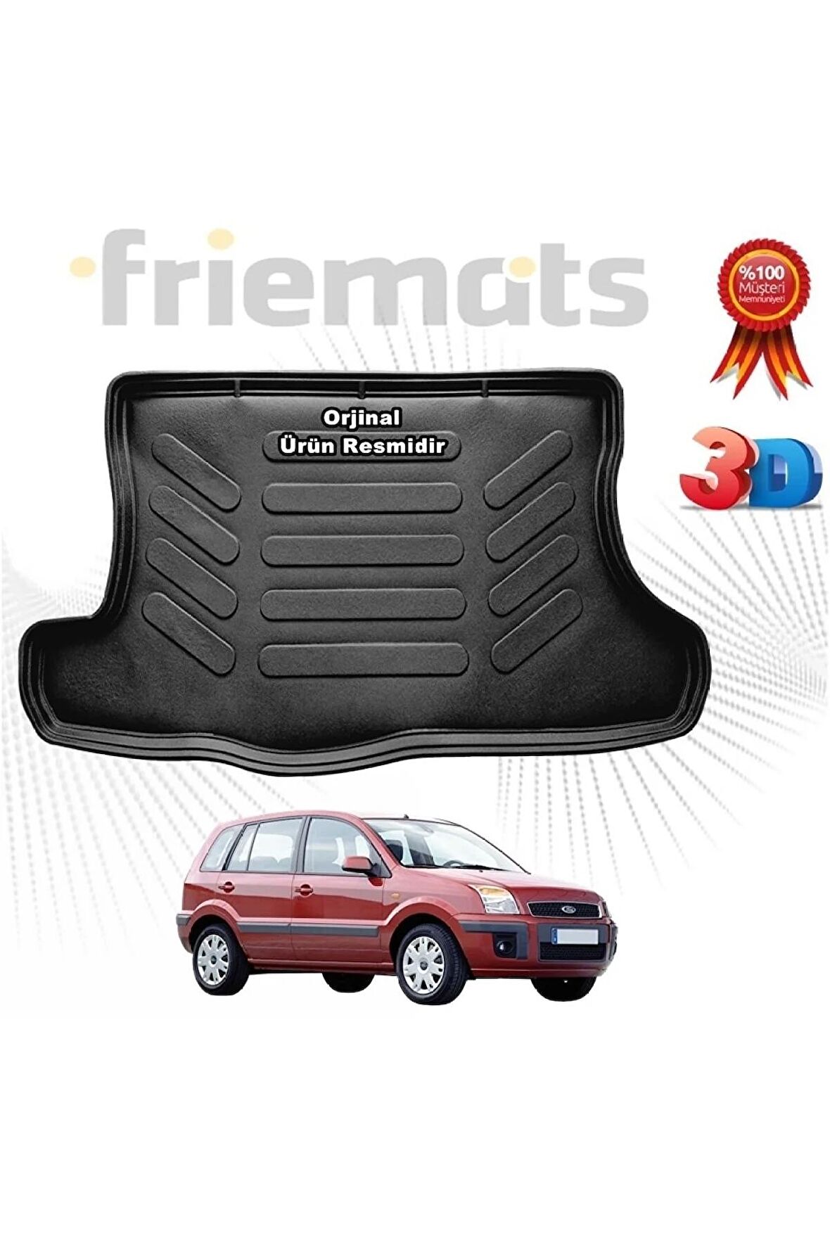 Ford Fusion 3d Bagaj Havuz Paspası 2002-2012 Arası