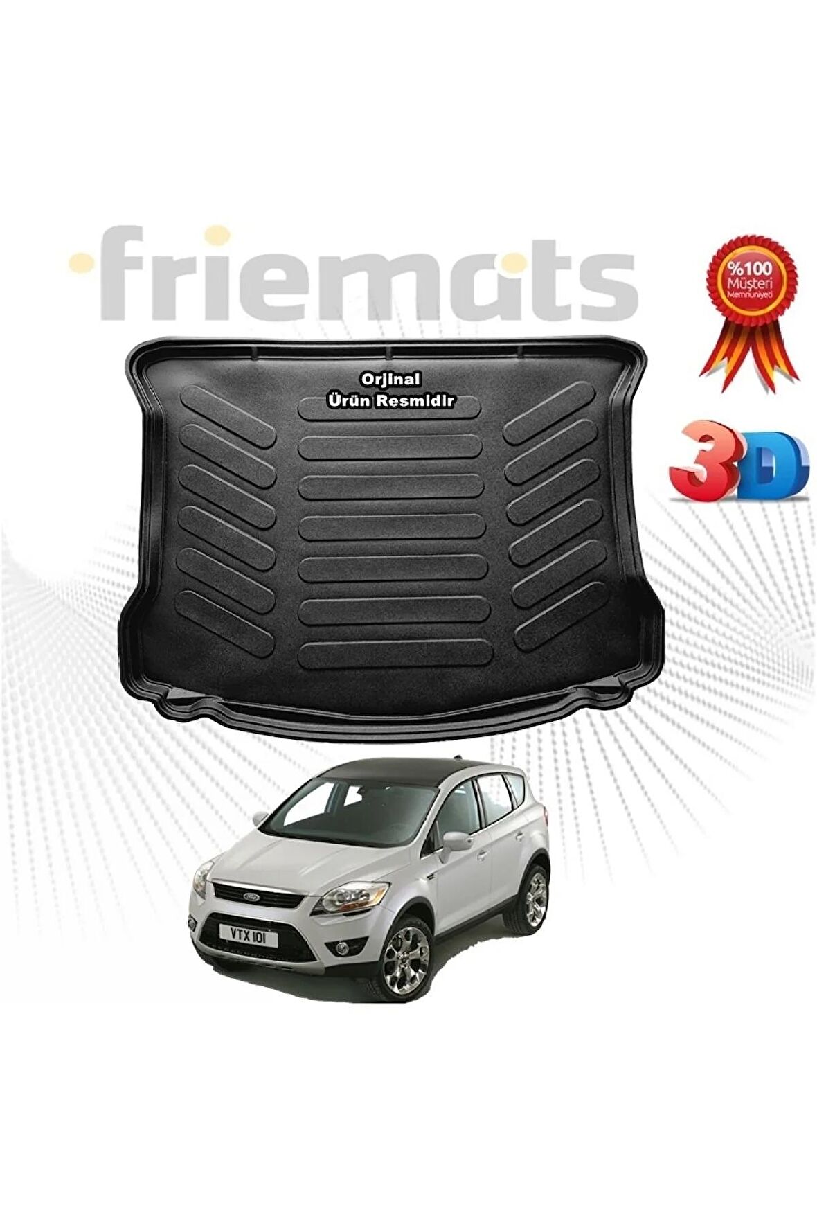 Ford Kuga 3d Bagaj Havuz Paspası 2008-2012 Arası