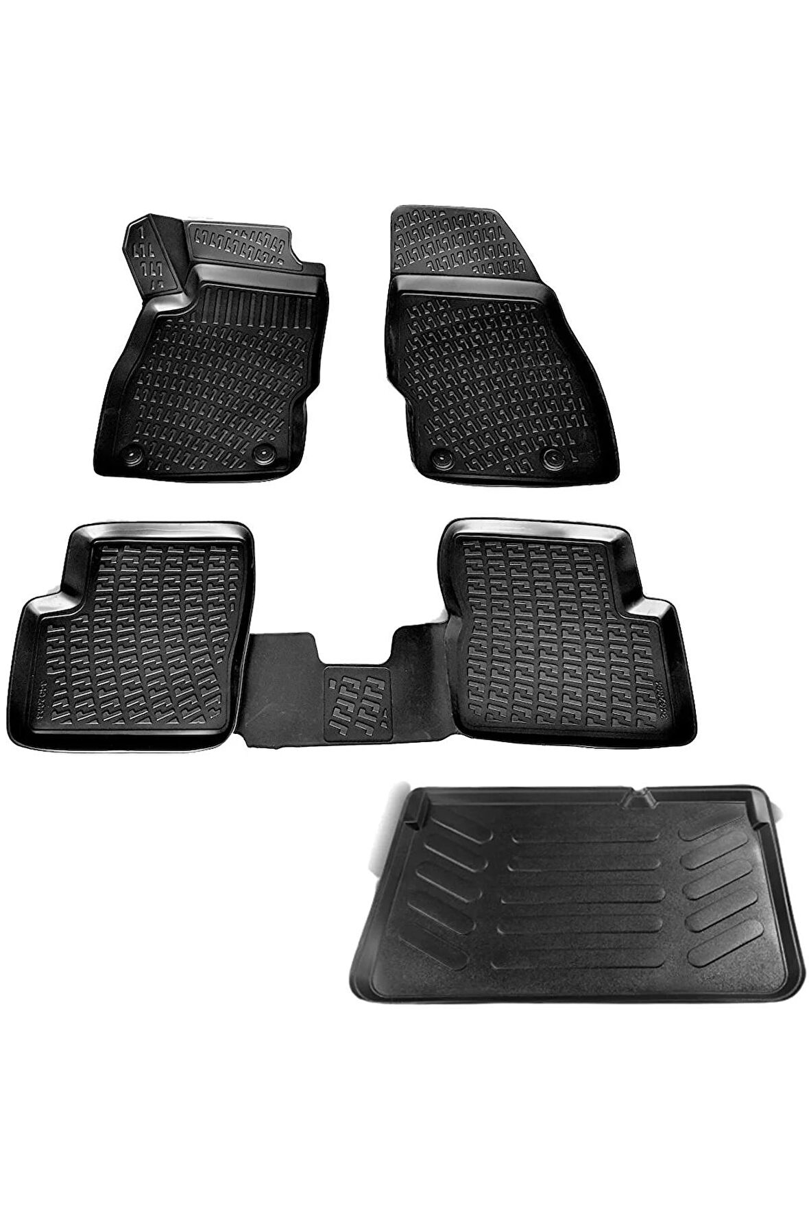 Opel Corsa D 3d Havuzlu Paspas + 3d Bagaj Havuzu 2007-2014 Arası-
