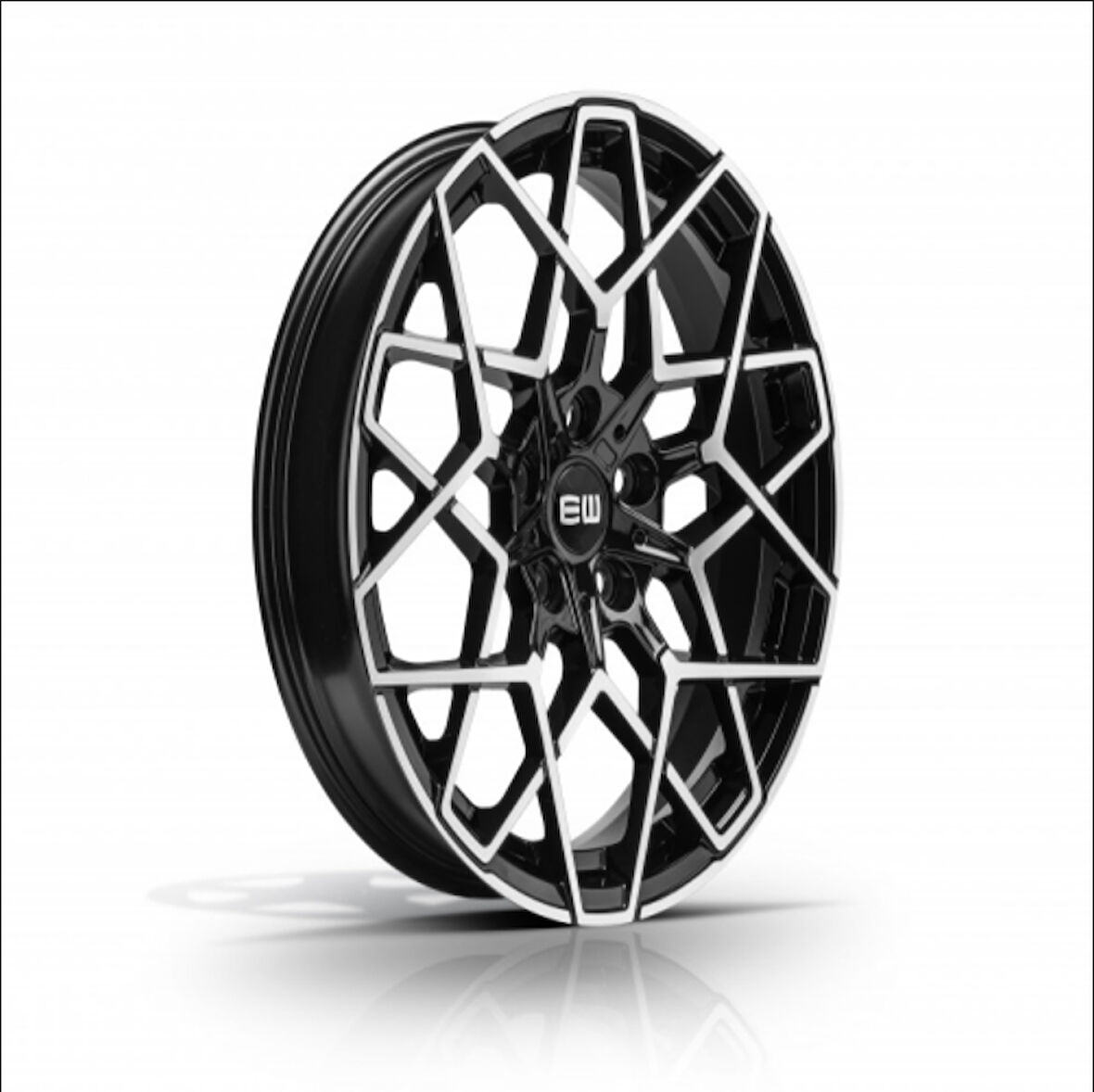 5*112*19*8.5 EW14-8519 BLACK POLISH ELIT