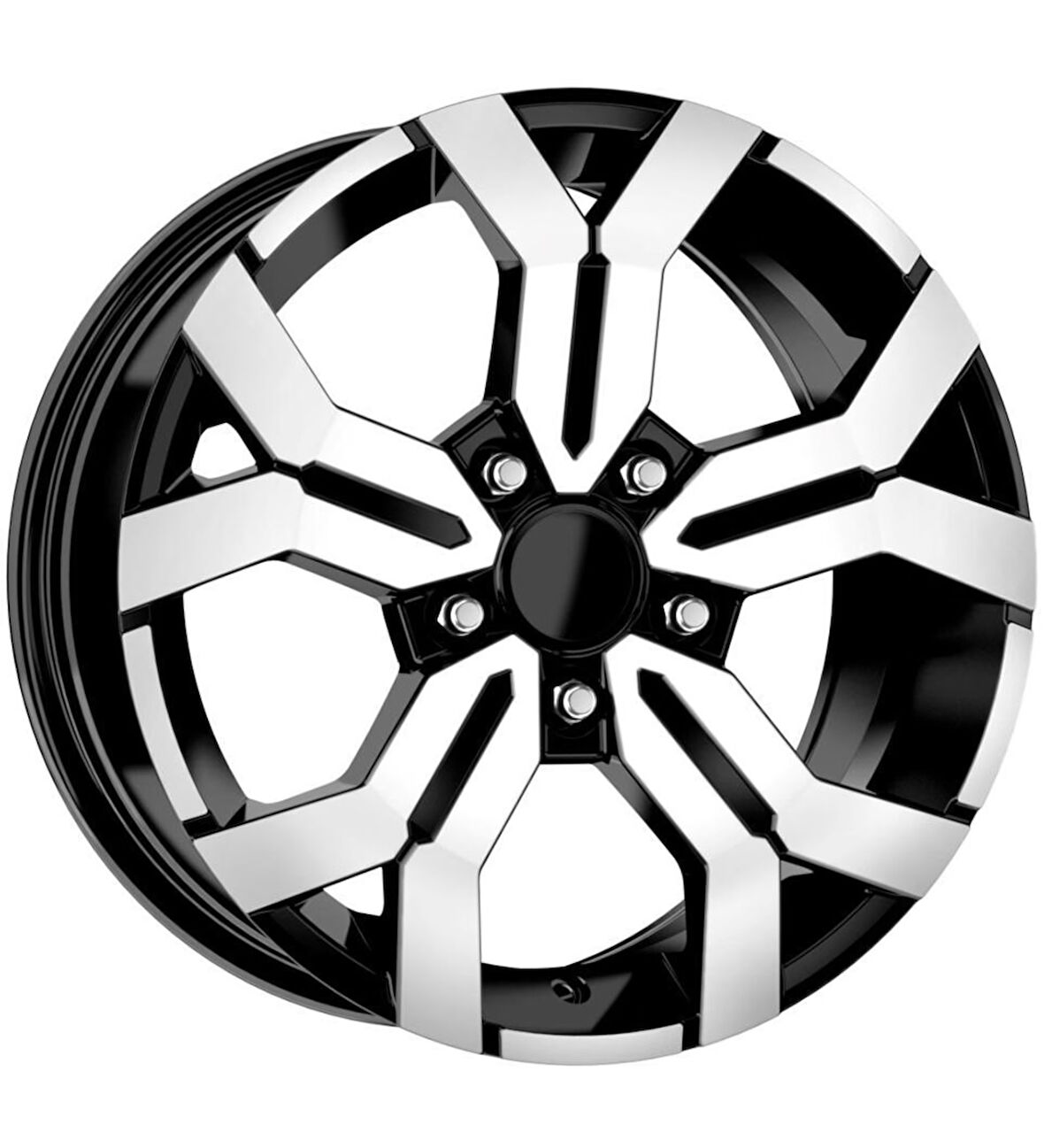 4*100*16*6.5 ET35 CH66.1 STW 600 BLACK DIAMOND