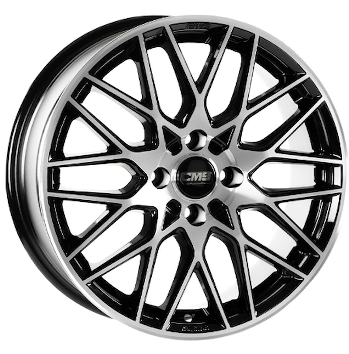 5*120*19*8.0 ET52 65.1 CMS1064 DIAMOND BLACK GLOSS