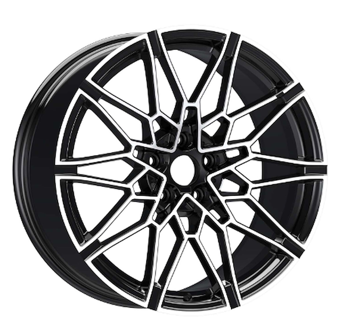 5*112*19*9.5 ET40 66.6 BLACK DIAMOND