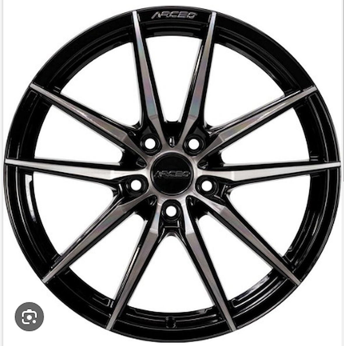 5*112*18*9.0 ET40 CH73.1 ARC-18190-64 BLACK TINT