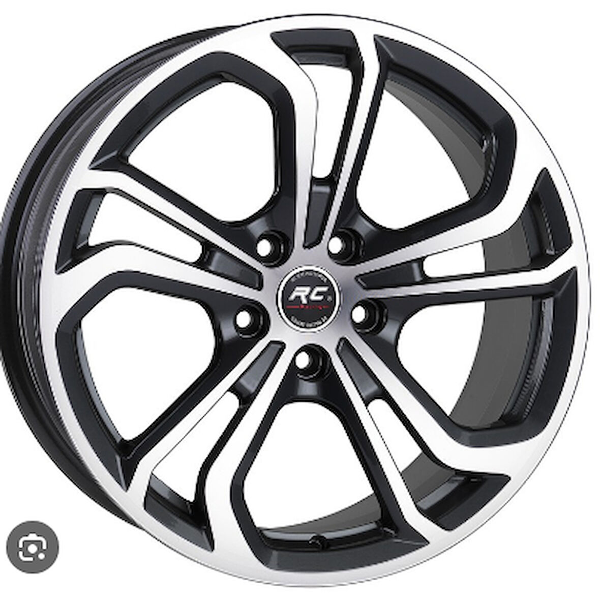 5*112*17*7.5 ET40 CH57.1 RC215 GUN METAL FOIL