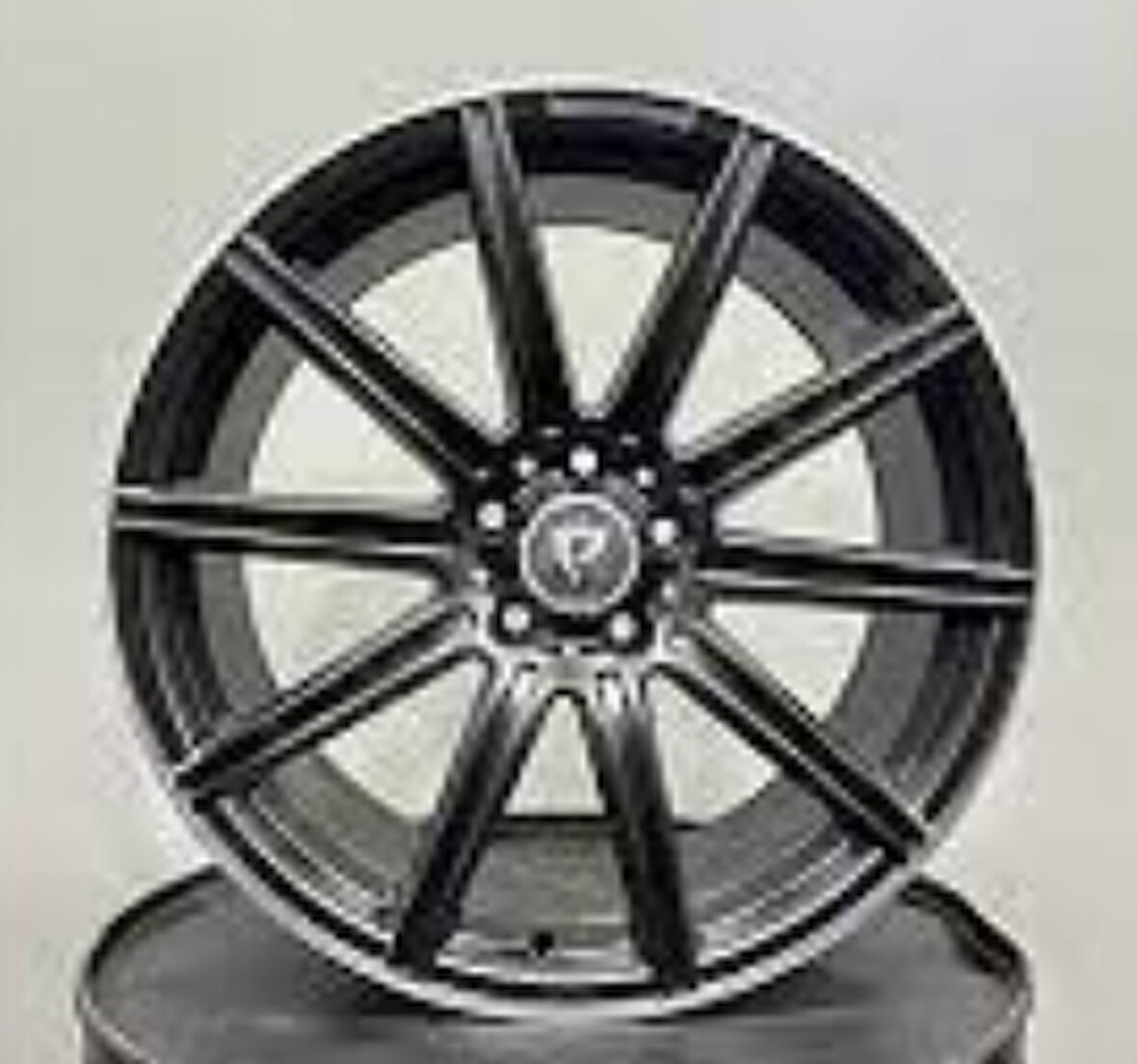5*112*19*8.5 ET45 CH66.56 BK5352 BLACK LIP POLISHED
