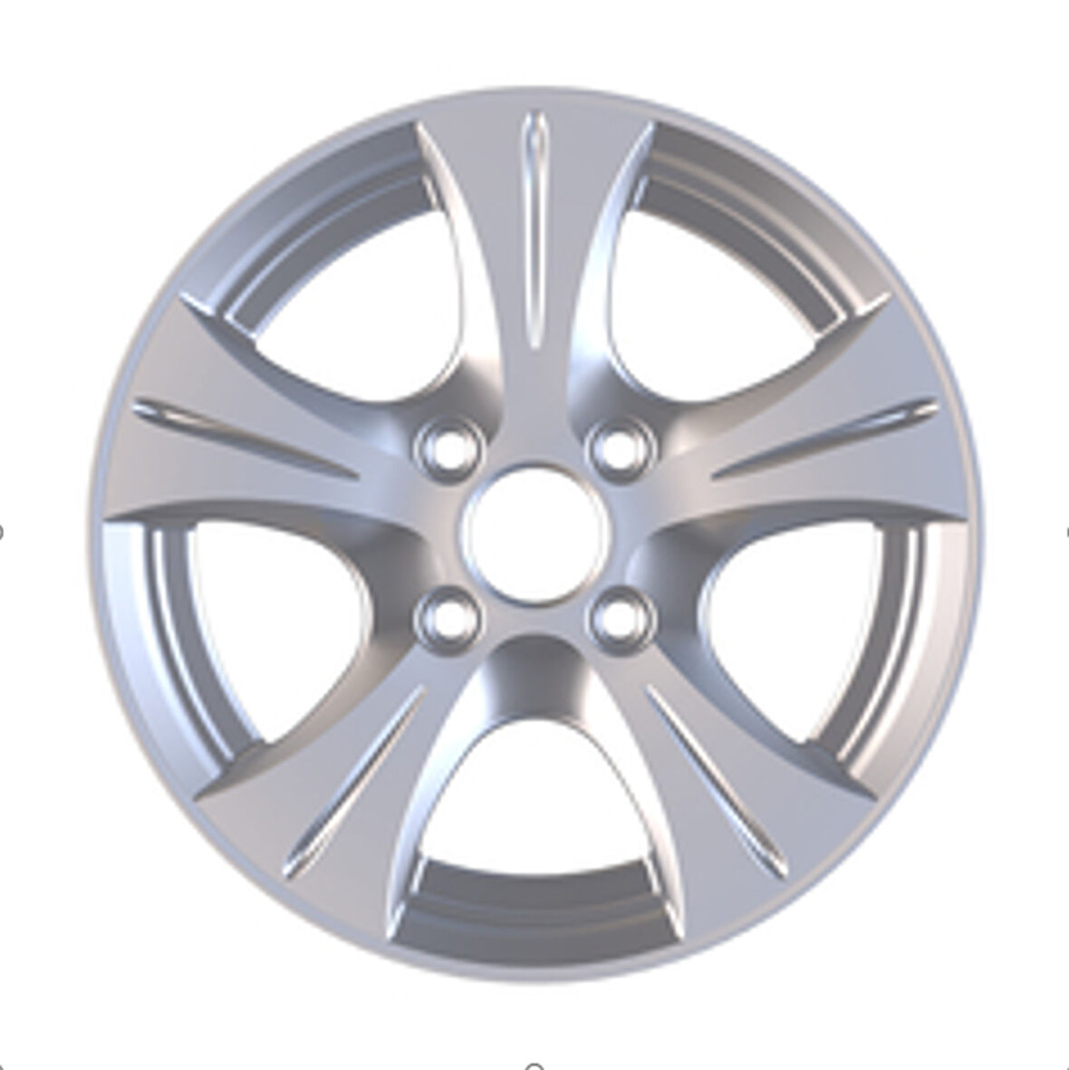 4*100*13*5.5 ET28 CH67.1 FULL SILVER