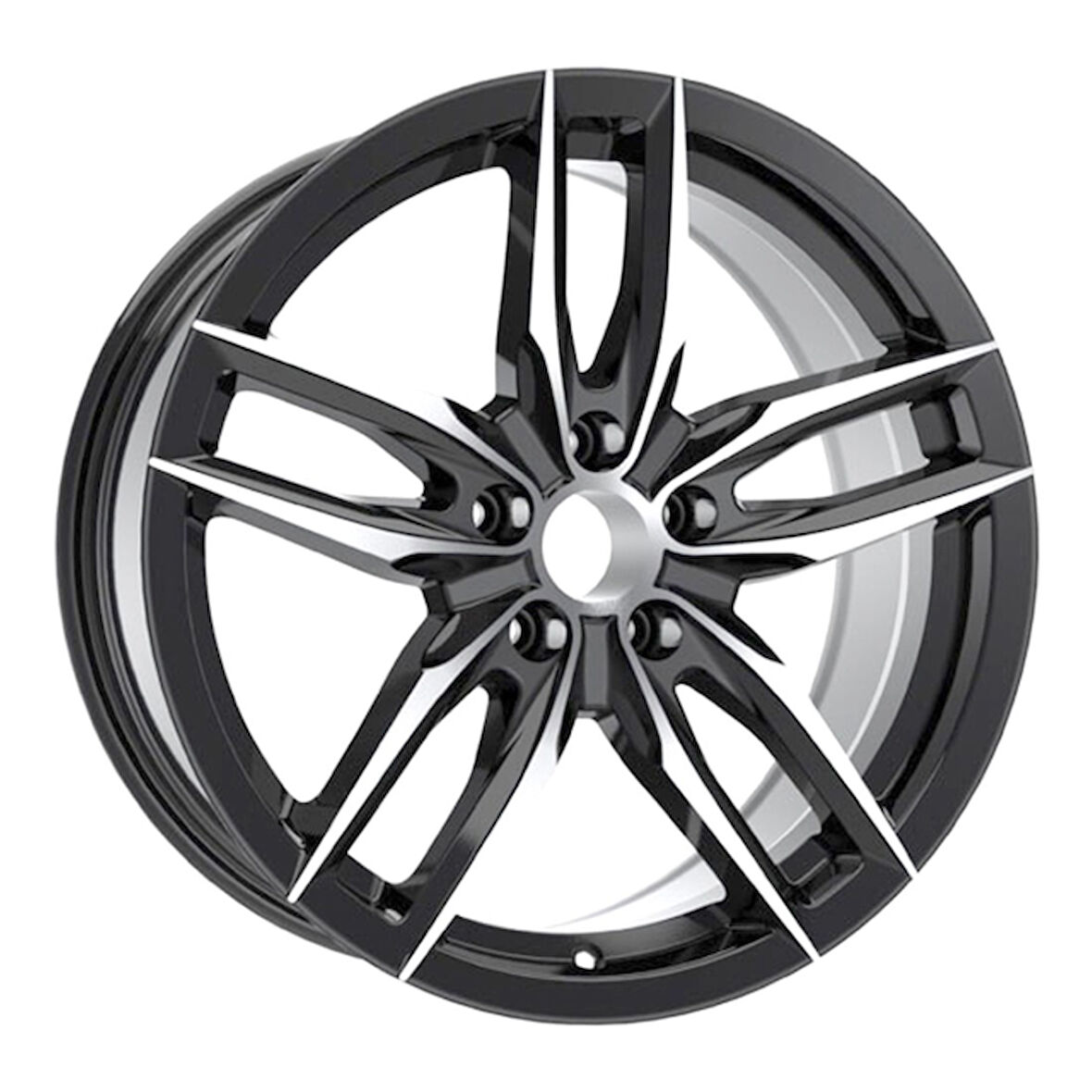 5*108*18*8.0 ET35 CH72.6 BLACK DIAMOND