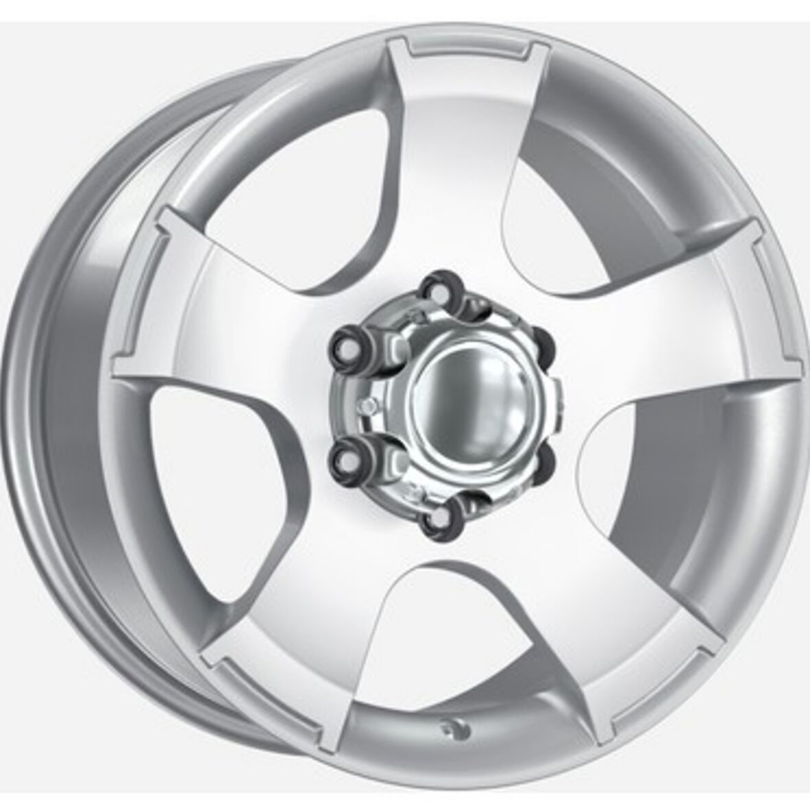 6*130*16*8.0 ET30 CH84.1 TRUVA366 SILVER DIAMOND