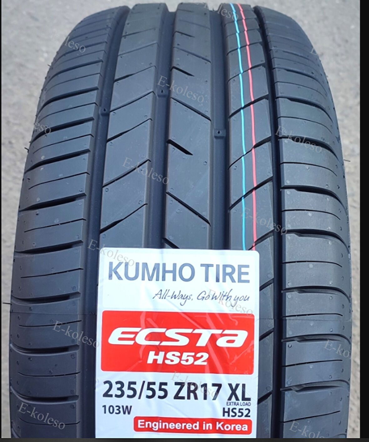 235/55R17 103H XL ECSTA HS52 KUMHO