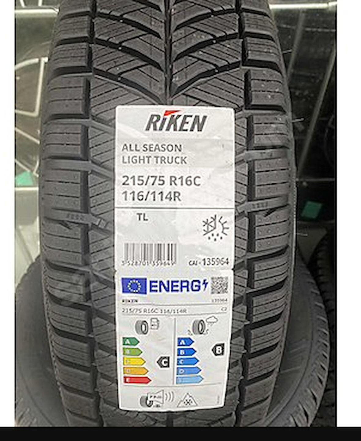 215/75R16C 116/114R All Season Light Truck RIKEN