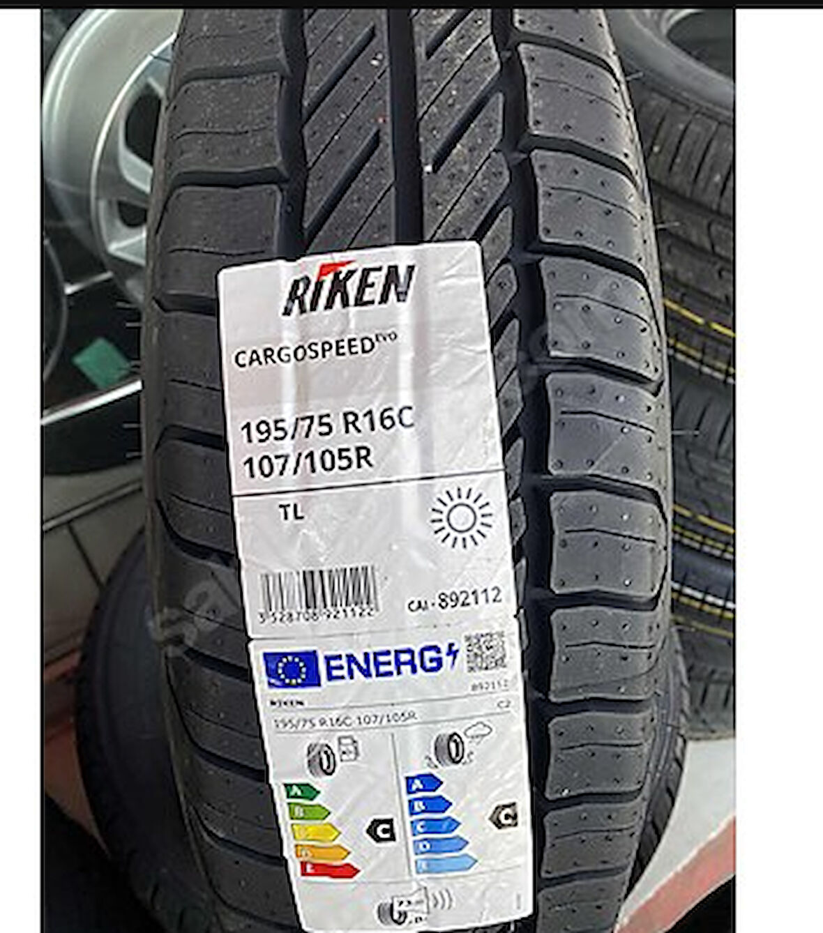 195/75R16C 110/108R Cargo Speed Evo RIKEN
