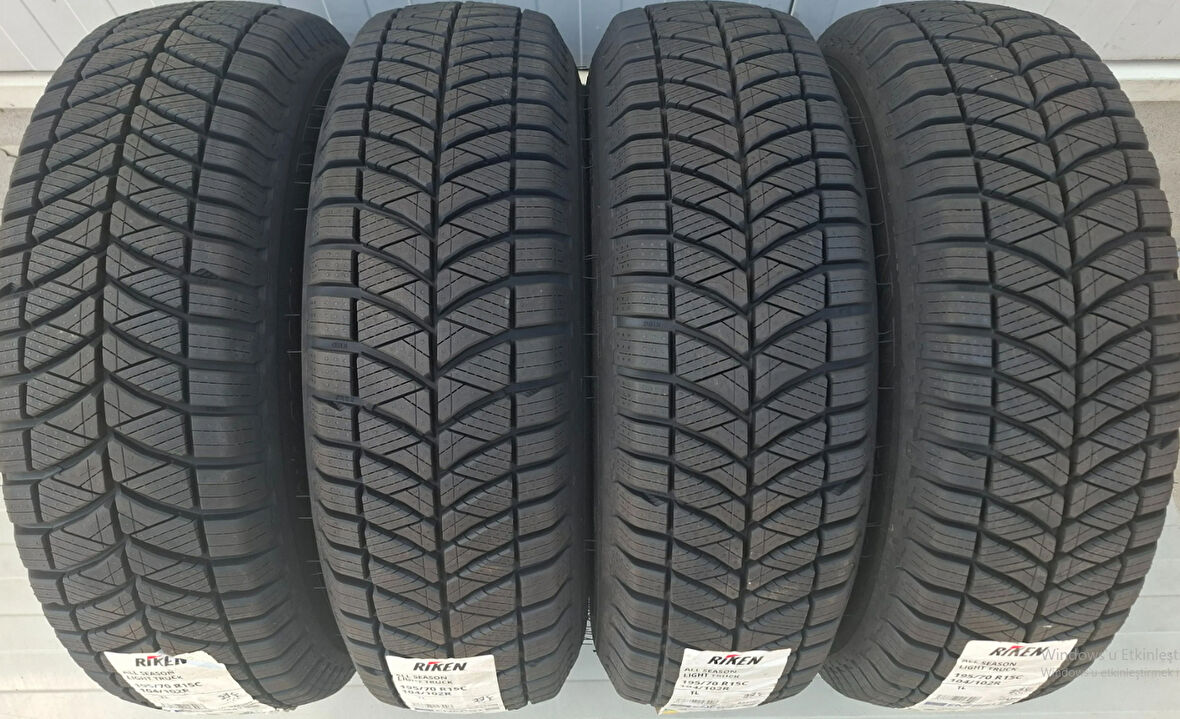 195/70R15C 104/102R All Season Light Truck RIKEN