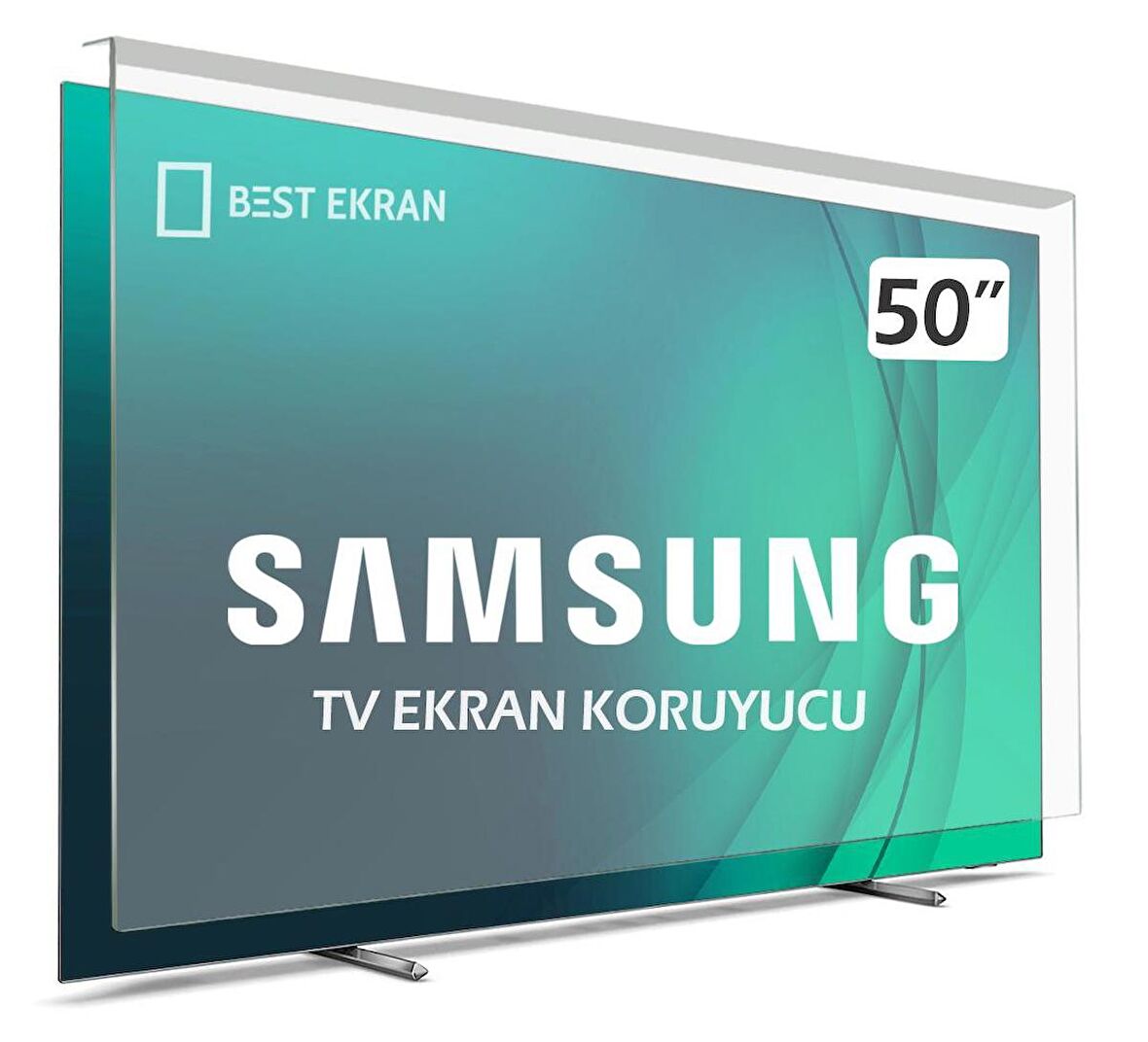 SAMSUNG 50CU8000 TV EKRAN KORUYUCU - Samsung 50" inç Ekran Koruyucu UE50CU8000UXTK