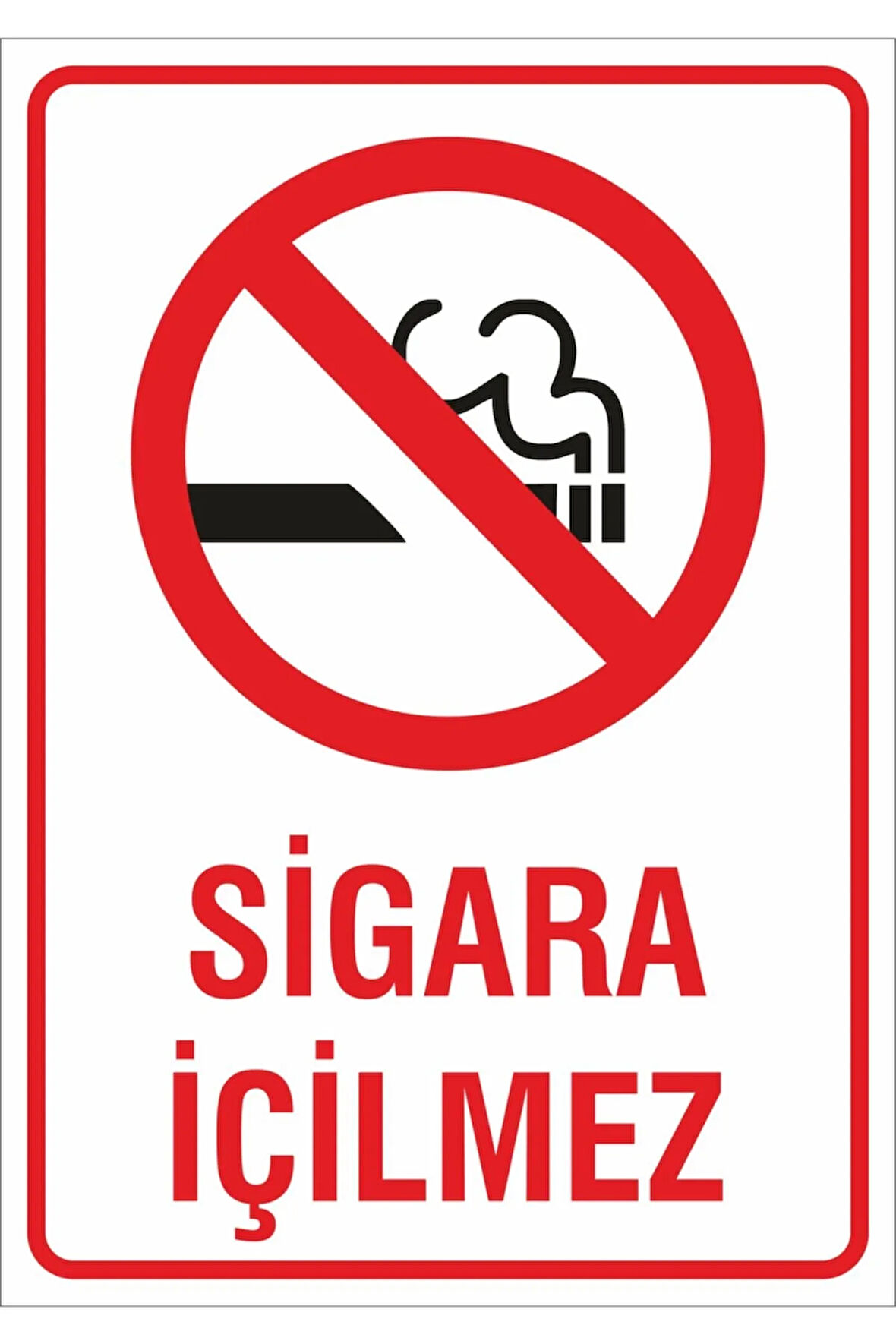 İş Güvenliği Uyarı Levhası 24x34 cm ig012