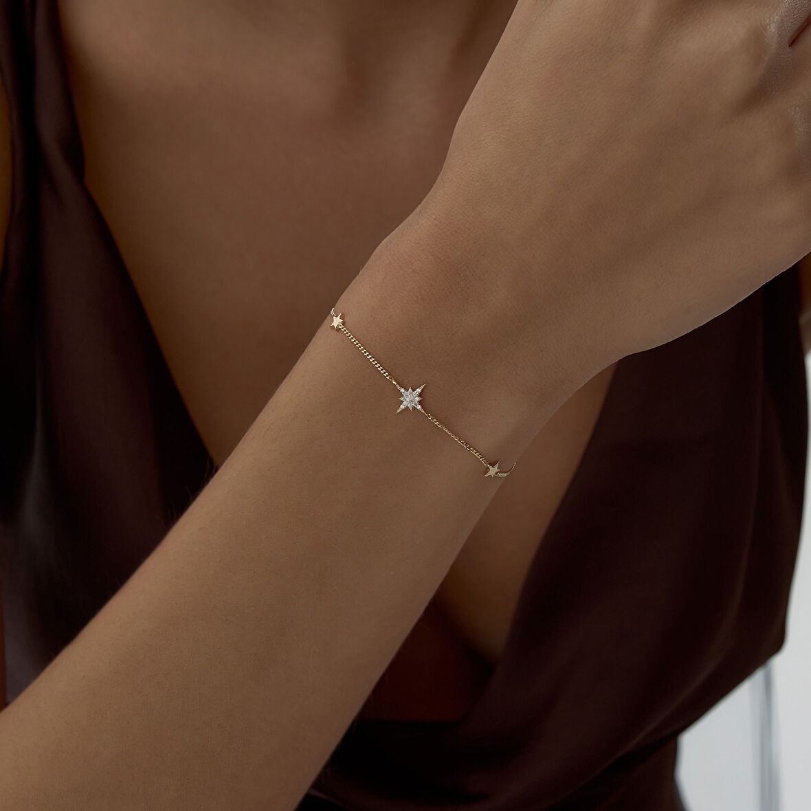 Mini Kuzey Yıldızı Bileklik