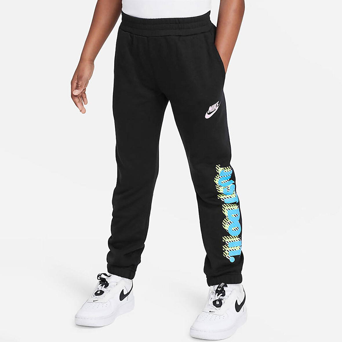 Nike Active Joy Çocuk Siyah Eşofman Altı (86K466-023)