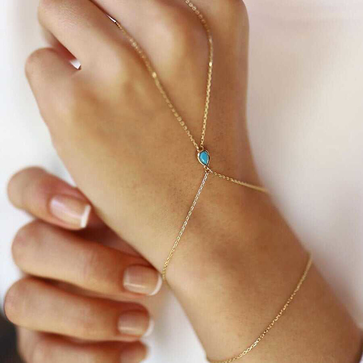 Mini Mavi Taşlı Şahmeran