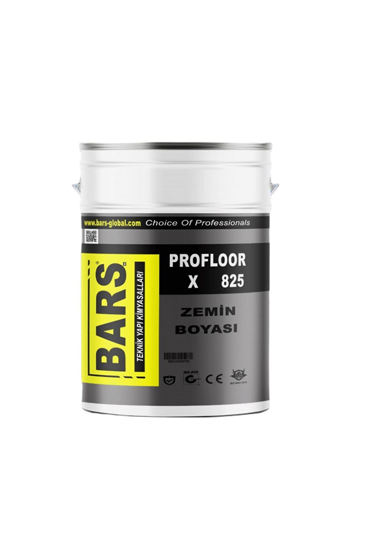 BARS ZEMİN BOYASI 18 KG RAL: 7035(AÇIK GRİ)